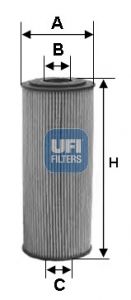 UFI Масляный фильтр 25.131.00