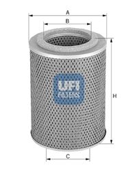 UFI Масляный фильтр 25.455.01
