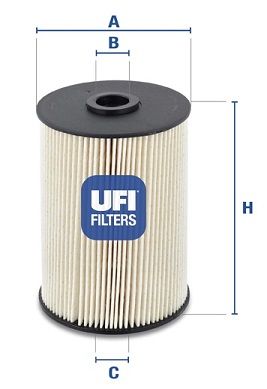 UFI Kütusefilter 26.021.00