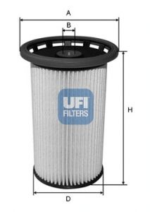 UFI Kütusefilter 26.025.00