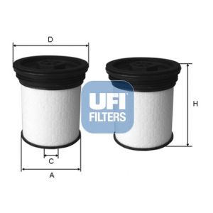 UFI Kütusefilter 26.047.00