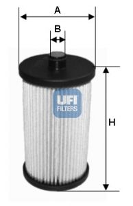 UFI Kütusefilter 26.057.00