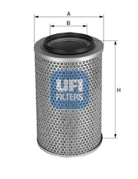 UFI Õhufilter 27.287.00