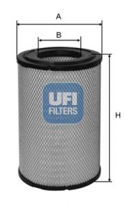 UFI Воздушный фильтр 27.409.00
