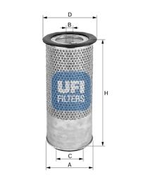 UFI Воздушный фильтр 27.618.00