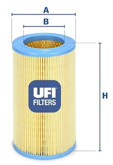 UFI Воздушный фильтр 27.630.00