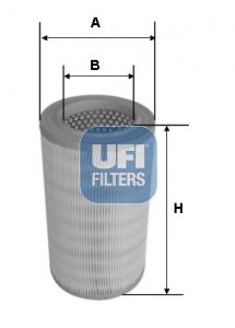 UFI Воздушный фильтр 27.A72.00
