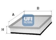 UFI Воздушный фильтр 30.003.00