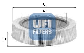 UFI Воздушный фильтр 30.005.00