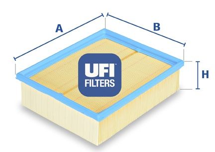 UFI Воздушный фильтр 30.109.00