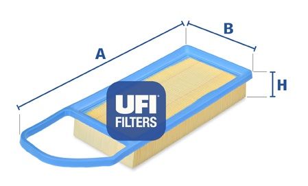 UFI Воздушный фильтр 30.153.00