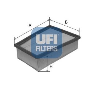UFI Воздушный фильтр 30.407.00