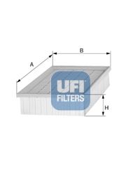 UFI Воздушный фильтр 30.555.00