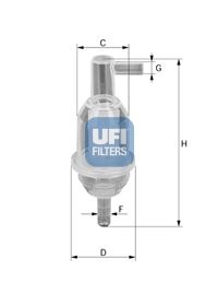 UFI Kütusefilter 31.013.00