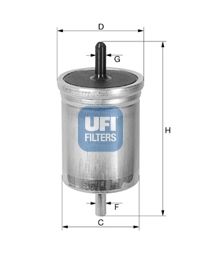 UFI Kütusefilter 31.513.00