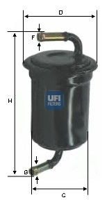 UFI Kütusefilter 31.533.00
