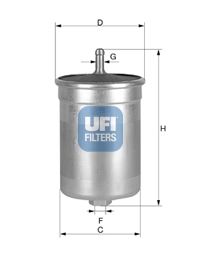 UFI Kütusefilter 31.570.00