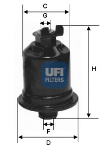 UFI Топливный фильтр 31.579.00
