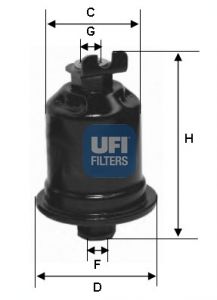 UFI Топливный фильтр 31.592.00