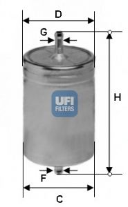 UFI Kütusefilter 31.611.00