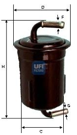 UFI Kütusefilter 31.649.00