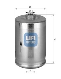 UFI Топливный фильтр 31.748.00