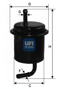 UFI Kütusefilter 31.801.00
