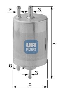 UFI Топливный фильтр 31.841.00