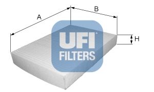 UFI Filter,salongiõhk 53.002.00
