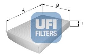 UFI Filter,salongiõhk 53.010.00