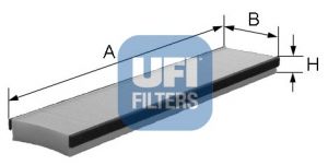 UFI Filter,salongiõhk 53.016.00