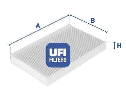 UFI Фильтр, воздух во внутренном пространстве 53.038.00