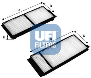 UFI Filter,salongiõhk 53.120.00