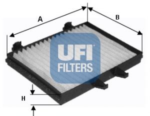 UFI Filter,salongiõhk 53.128.00