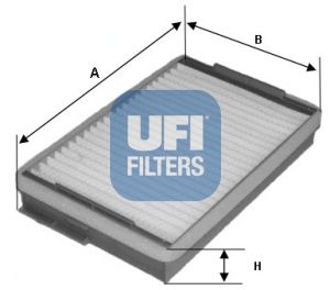 UFI Filter,salongiõhk 53.139.00