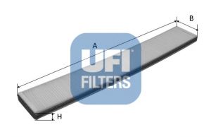 UFI Фильтр, воздух во внутренном пространстве 53.158.00