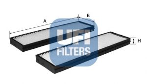 UFI Filter,salongiõhk 53.163.00