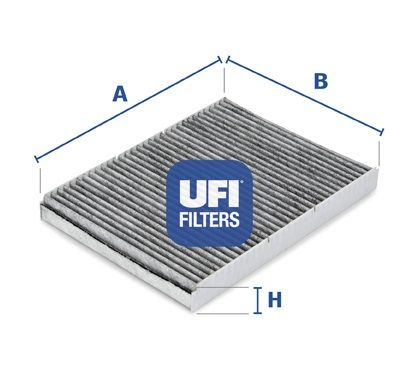 UFI Фильтр, воздух во внутренном пространстве 54.109.00
