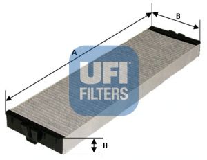 UFI Filter,salongiõhk 54.151.00