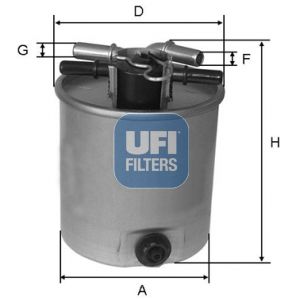 UFI Топливный фильтр 55.392.00