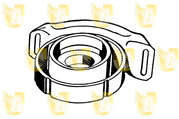 UNIGOM Подвеска, карданный вал 381019