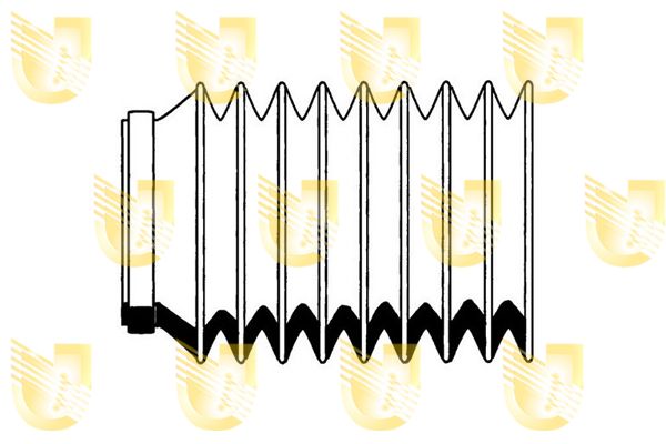 UNIGOM Защитный колпак / пыльник, амортизатор 391154