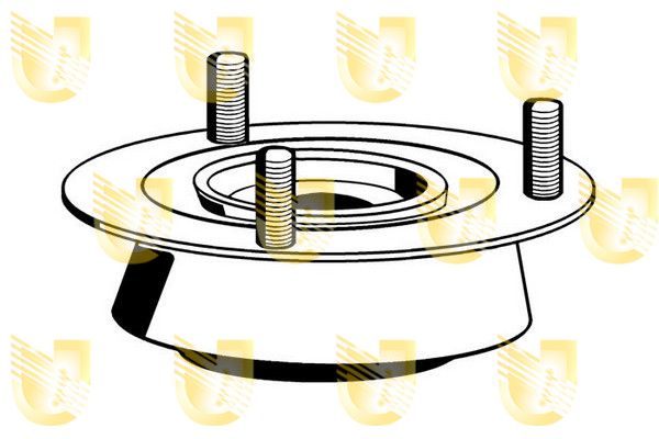UNIGOM Опора стойки амортизатора 391313
