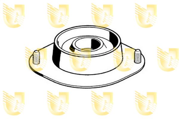 UNIGOM Опора стойки амортизатора 391535