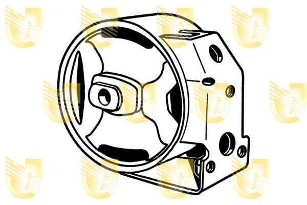 UNIGOM Подвеска, двигатель 396041