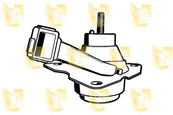 UNIGOM Подвеска, двигатель 396751