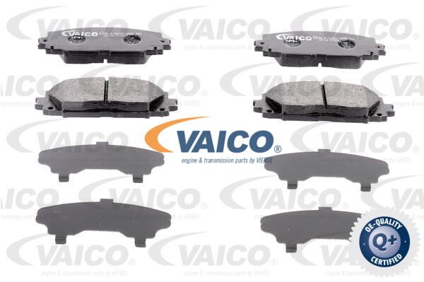 VAICO Комплект тормозных колодок, дисковый тормоз V70-0084