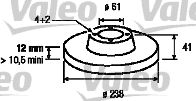 VALEO Piduriketas 186803