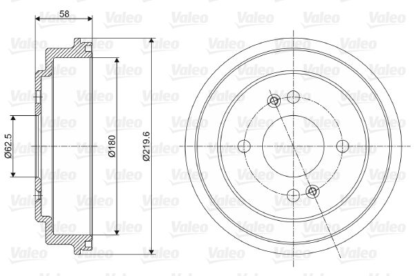 VALEO Piduritrummel 237059