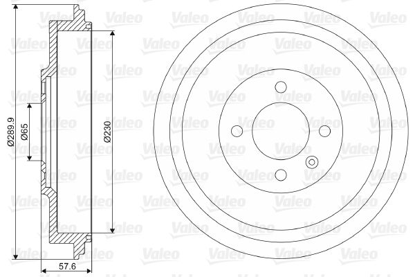 VALEO Piduritrummel 237113